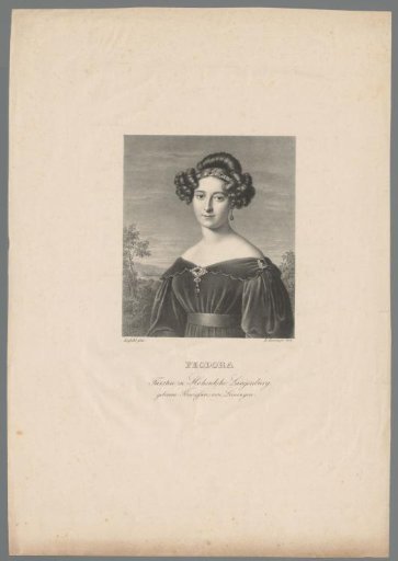 Portrait of Feodora of Leiningen