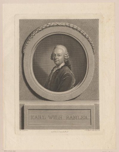 Portrait of Karl Wilhelm Ramler