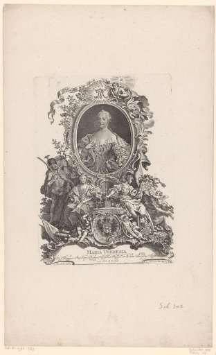 Portrait of Maria Theresia