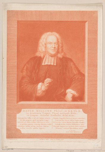Portrait of David Millius at the age of 49