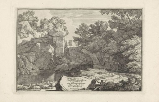 Landscape with a shepherd and his flock