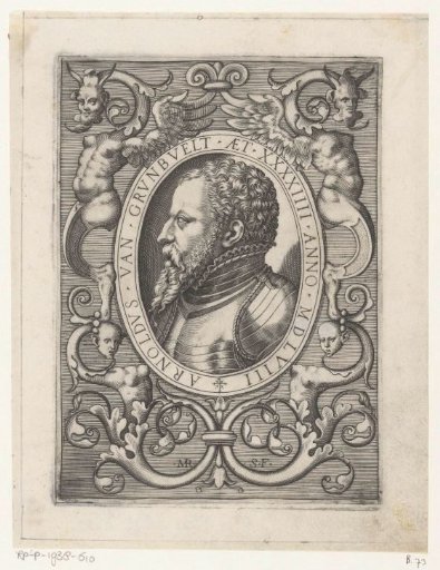Portrait of Arnoldus van Grunbuelt