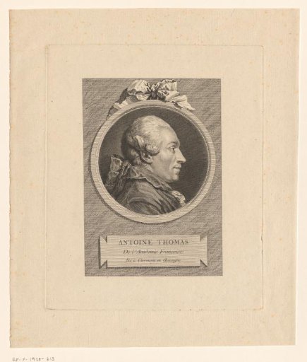 Portrait of Antoine Léonard Thomas