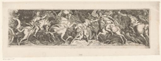 Frieze with Warriors on Horseback