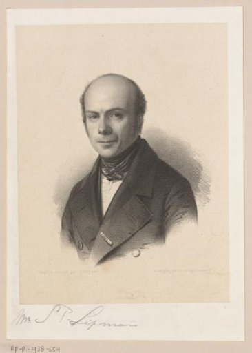 Portrait of Samuel Philippus Lipman