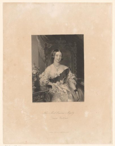 Portrait of Queen Victoria of the United Kingdom