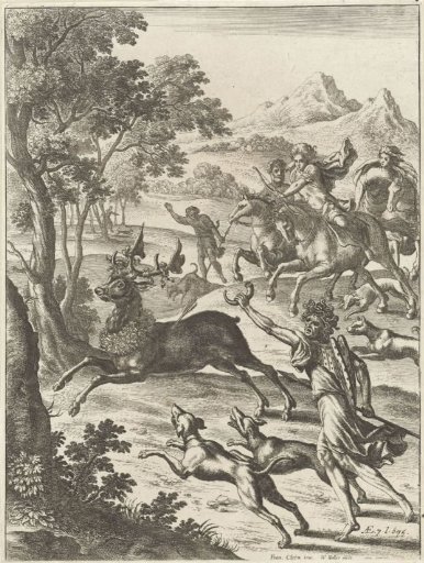 Ascanius Hunts the Stag of Tyrrheus