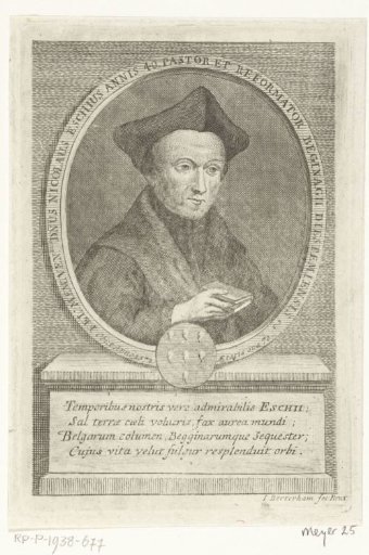 Portrait of Priest Nicolaas van Esch