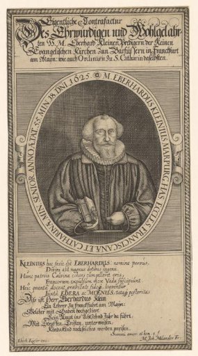Portrait of Eberhardus Kleinius
