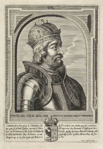 Portrait of Charlemagne