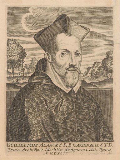 Portrait of Cardinal William Allen