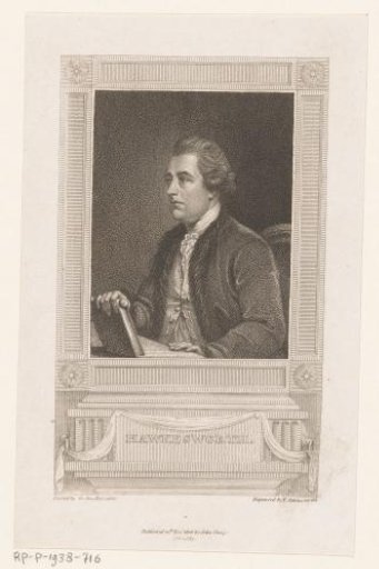 Portrait of writer John Hawkesworth