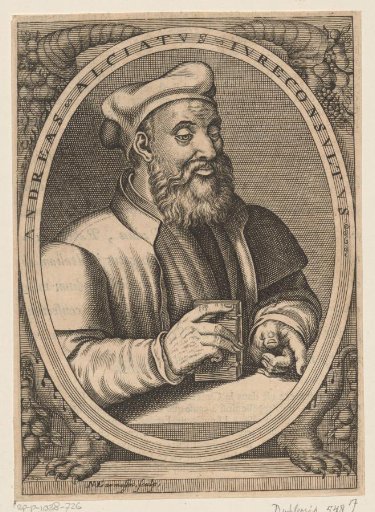 Portrait of Giovanni Andrea Alciato