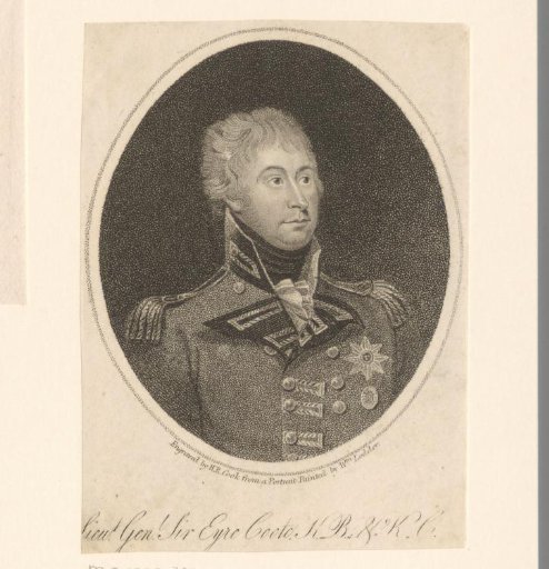 Portrait of Eyre Coote