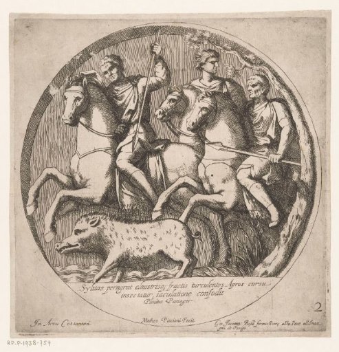 Hunt for a wild boar