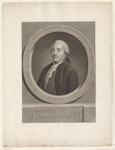 Portrait of Carel Wouter Visscher