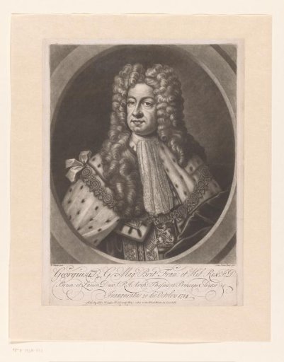 Portrait of George I, King of Great Britain and Ireland