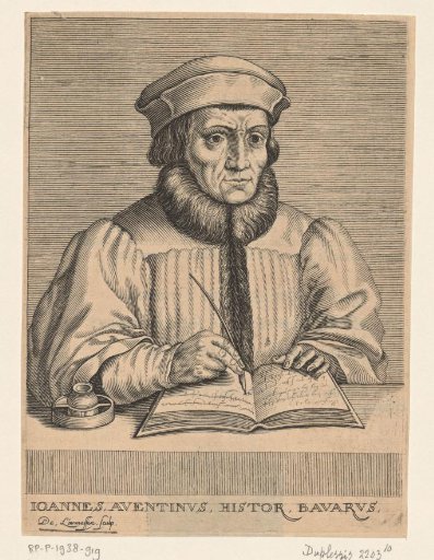 Portrait of Johannes Aventinus