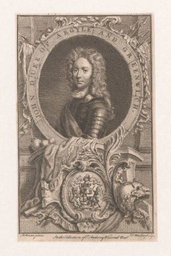 Portrait of John Campbell, 2nd Duke of Argyll, 1st Duke of Greenwich