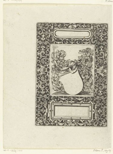 Frame with scrollwork