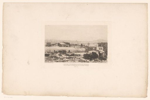 View of a bastion at the entrance to Versailles