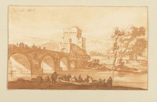 Ponte Molle near Rome