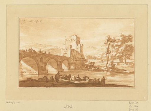 Ponte Molle near Rome