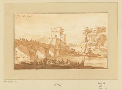Ponte Molle near Rome
