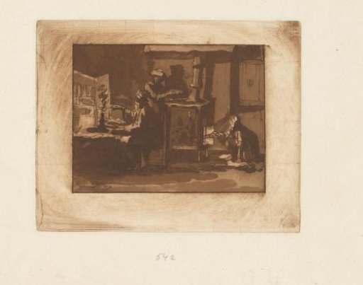Man blowing out a candle