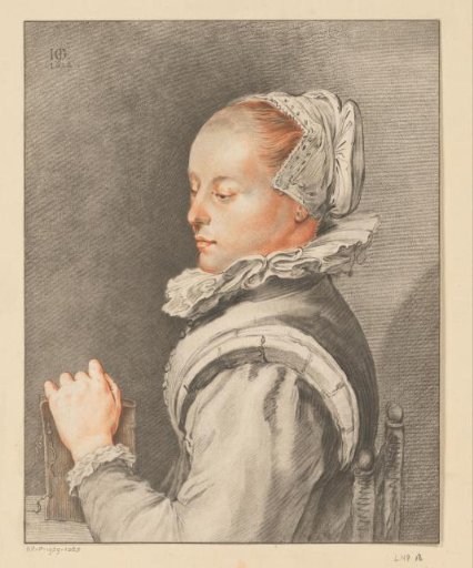 Portrait of a young woman