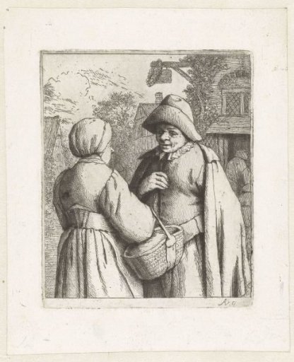 Woman and Man in Conversation