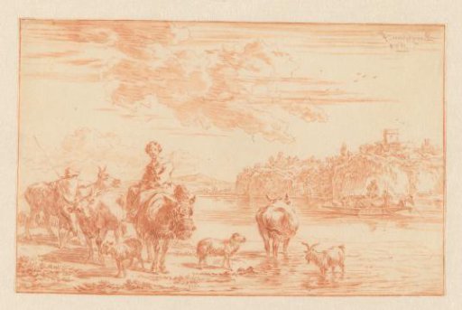 Woman on a Mule