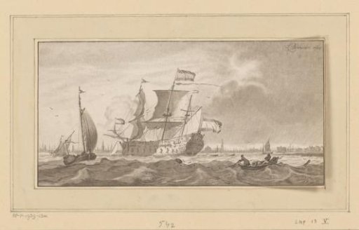 Warship on the IJ