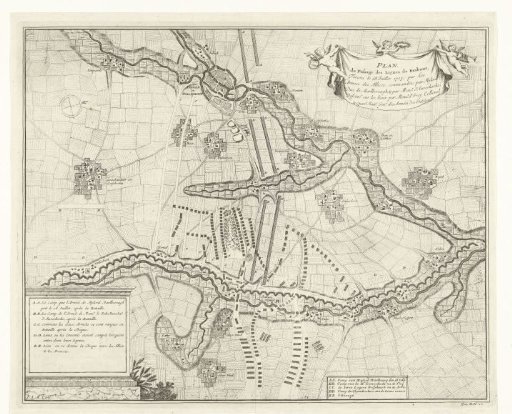 Breaking Through the French Lines in Brabant, 1705