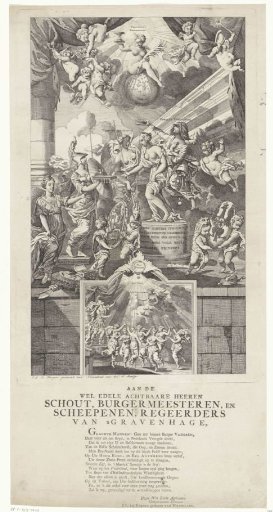 Allegory on the Marriage of William V and Wilhelmina of Prussia in 1767 and the Birth of Prince William Frederick in 1772