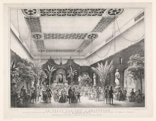 Soiree in Frascati in Amsterdam during the fair of 1845