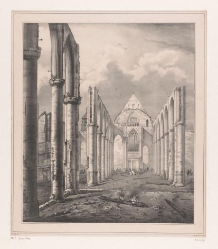 Ruin of the Great Church in Hoorn