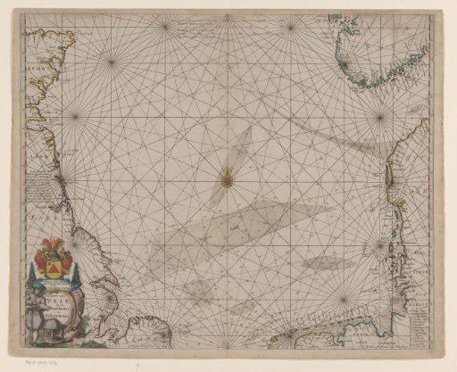 Pilot chart of the Vlie