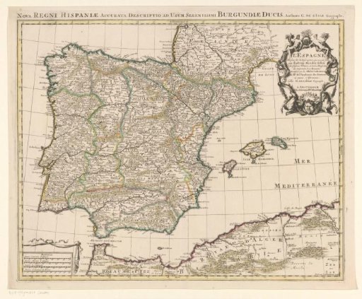 Map of Spain