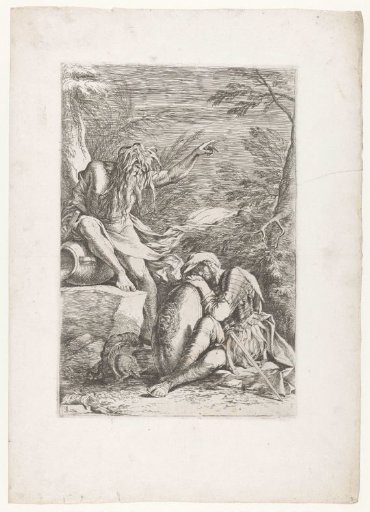 Tiberinus Appears to Aeneas