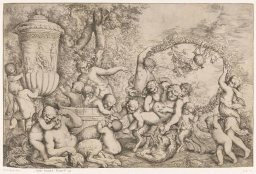 Bacchanal with Silenus
