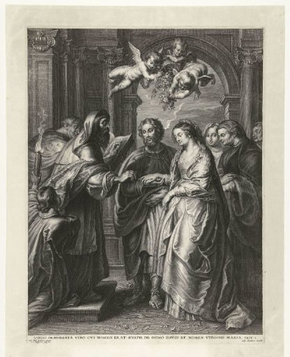 The Marriage of Mary and Joseph Solemnized by the High Priest