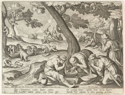 Hunting of monkeys by means of deception