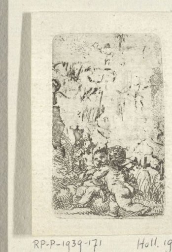 Wrestling Putti