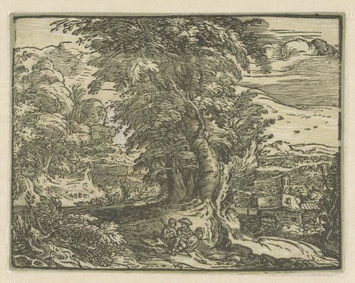 Landscape with a Seated Couple