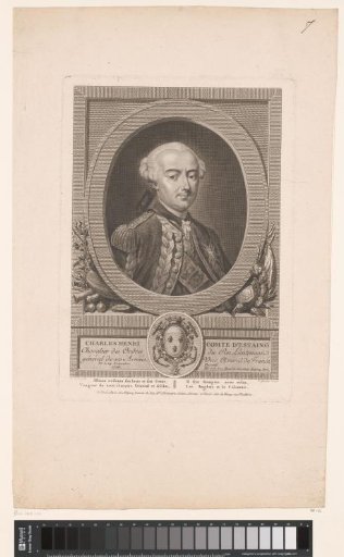 Portrait of Charles Henri Hector d'Estaing