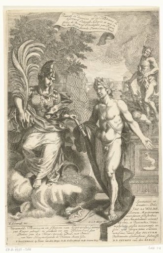 Title print for Collected Drawings and Sketches by Gerardus Lairesse, part 2