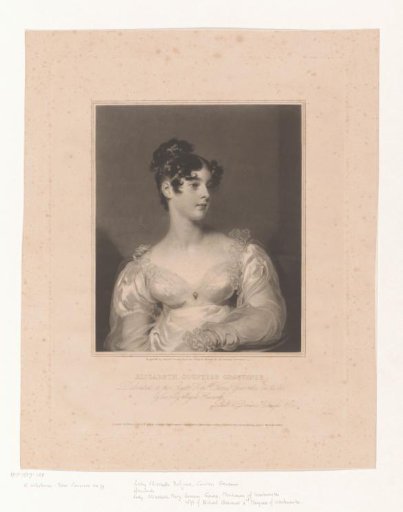 Portrait of Elizabeth Leveson-Gower