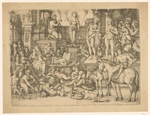 Allegorical Representation of the Power of Love