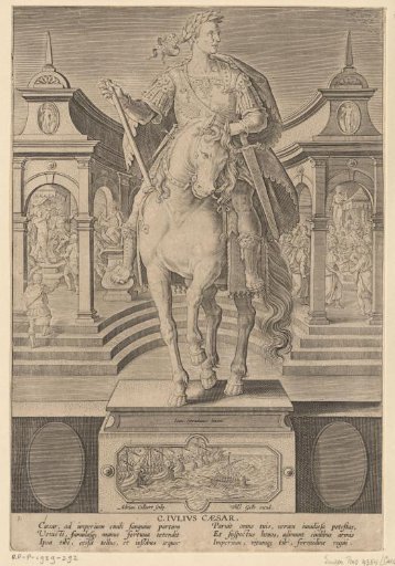 Equestrian portrait of Julius Caesar